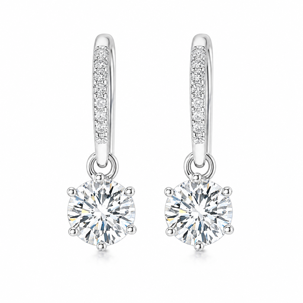 Sparkling Hook Earrings