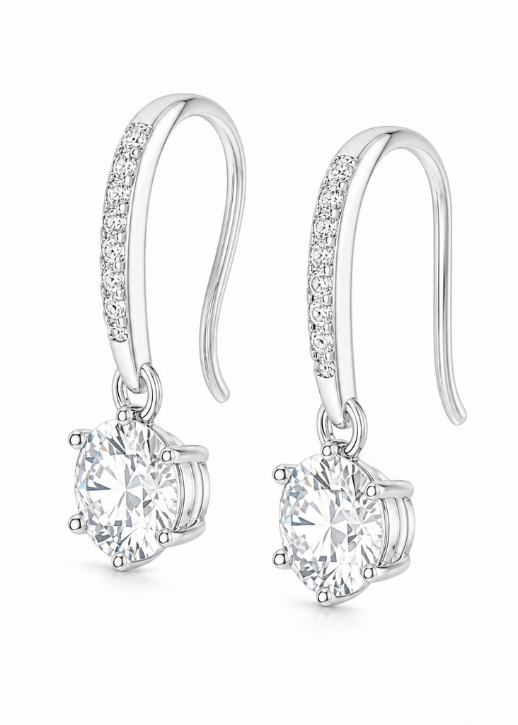 Sparkling Hook Earrings