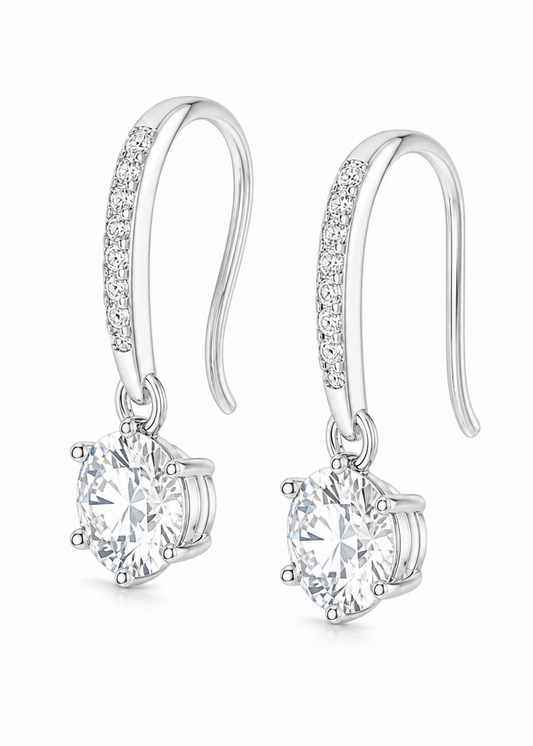 Sparkling Hook Earrings
