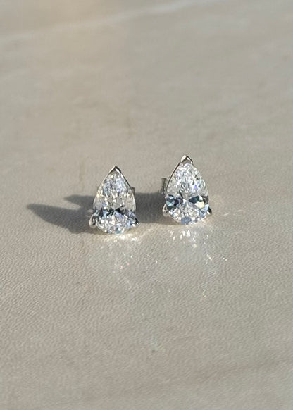 Pearl Drop Studs