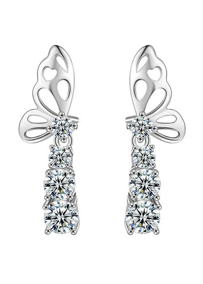 Butterfly Drop Earrings