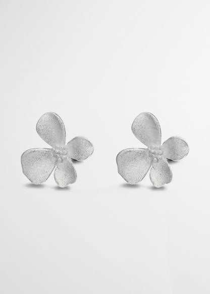 Matte Blossom Stud Earrings