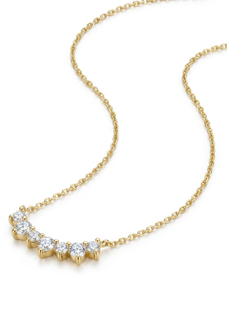 Curve Line Necklace