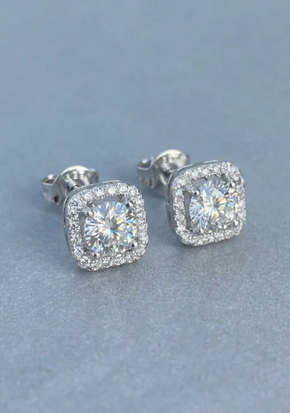 Radiant Square Studs