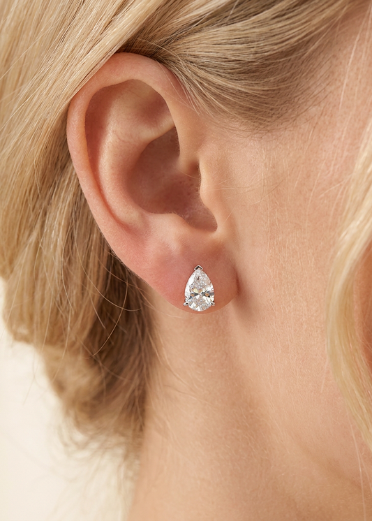 Pearl Drop Studs