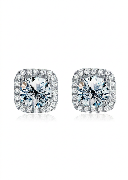 Radiant Square Studs