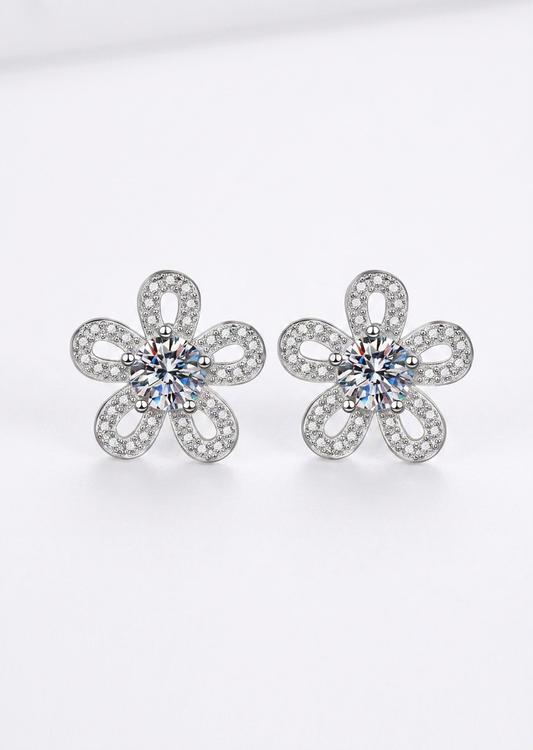 Sunflower Stud Earring