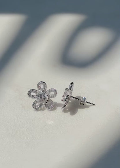 Sunflower Stud Earring